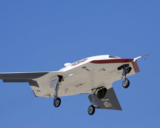 X-45A UCAV in Flight BI228085