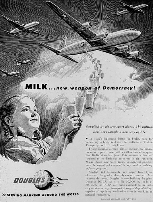 1949 Douglas Advertisement Featuring the Berlin Airlift BI230773