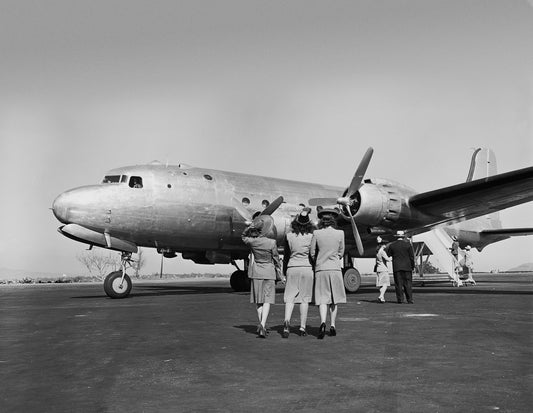 DC-4 with Passengers BI2428