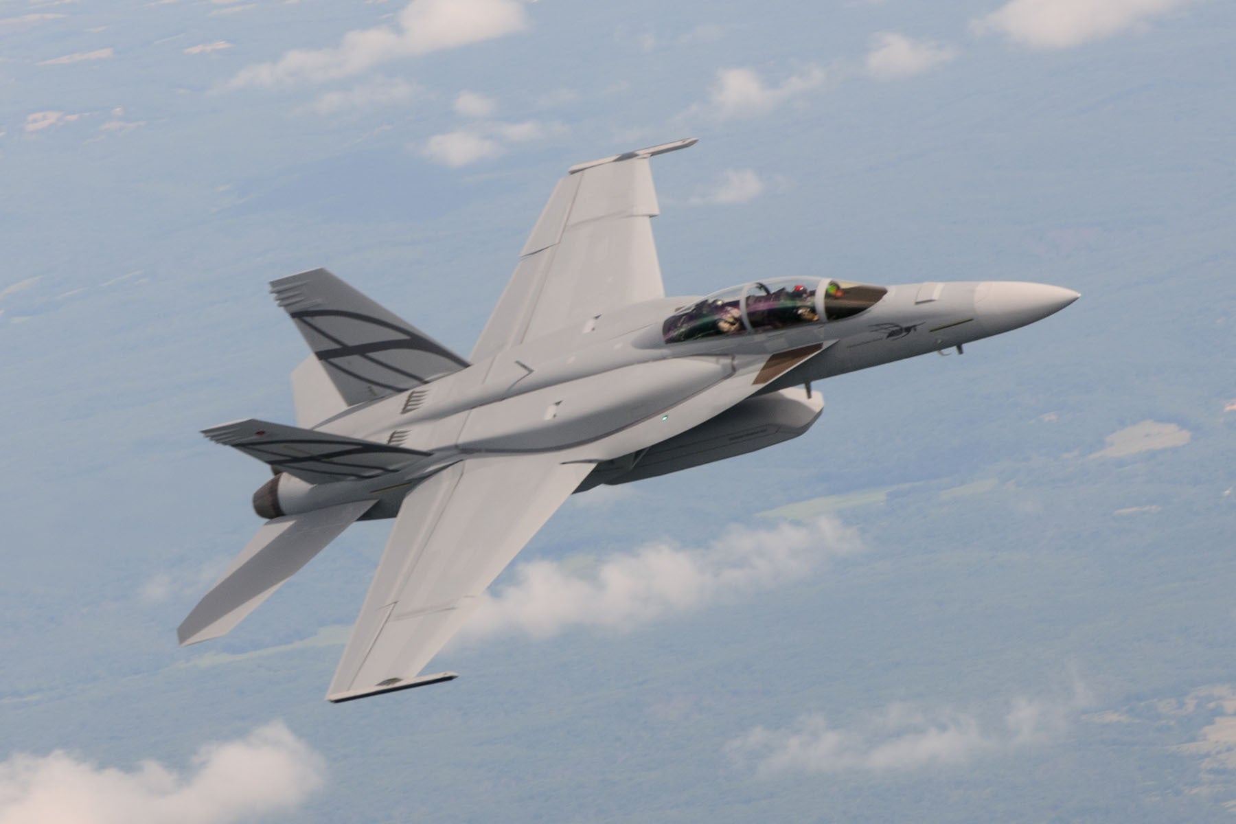 F/A-18E/F Advanced Super Hornet in Turn BI4187