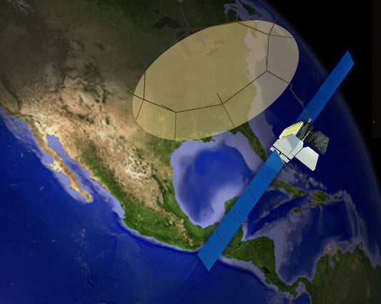 MEXSAT Satellite Illustration BI44273