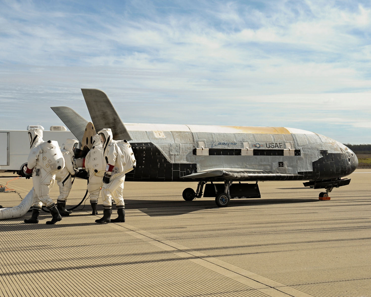 X-37B Completes Third Test Mission, October 17, 2014 BI44722