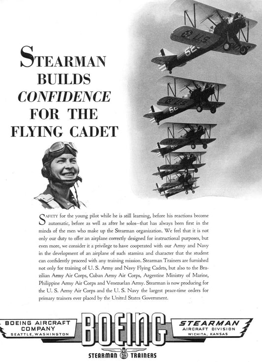 1940 Stearman Builds Ad BI45673