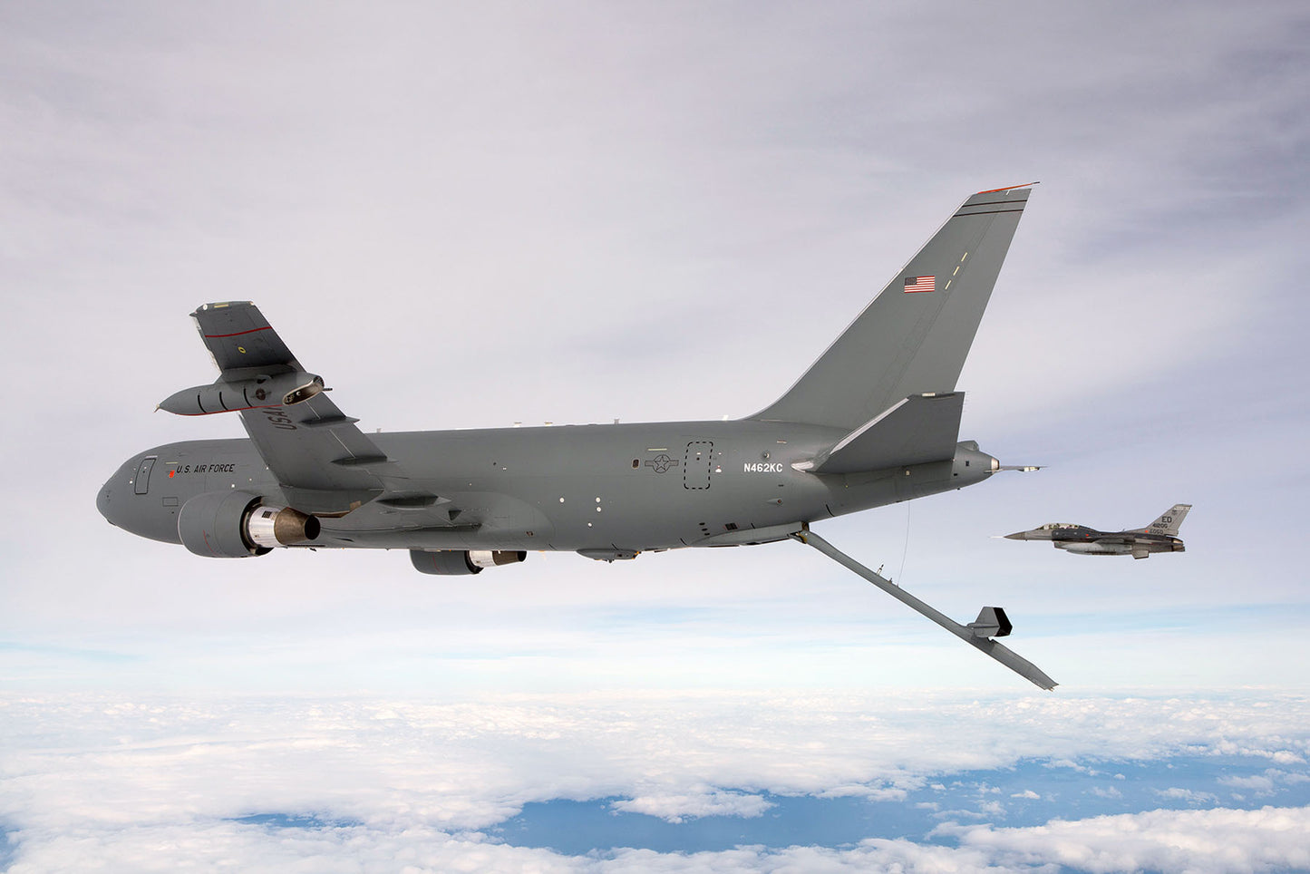 KC-46A Pegasus with Fly-By-Wire Boom Extended BI46412